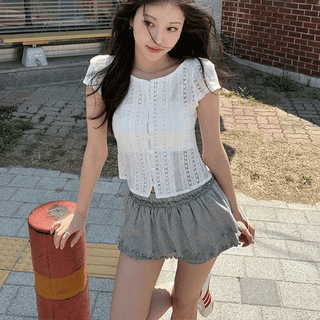 Teach Knit Punching Cardigan