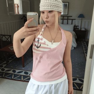 Side strap Sleeveless