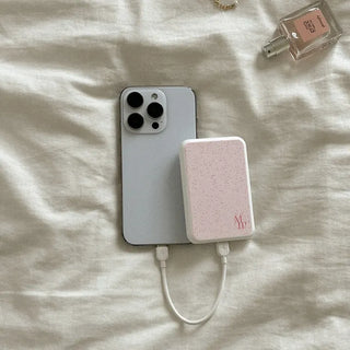 [mm] Sand Pattern MagSafe 500mAh Power Bank iPhone Wireless Charging