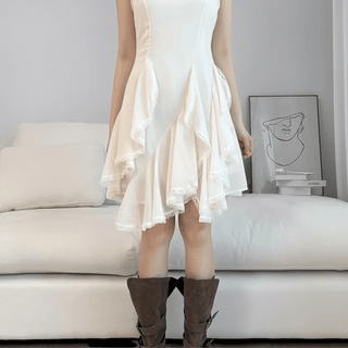 Lua V-Neck Ribbed Sleeveless Top