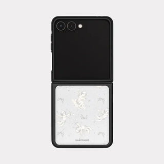 romantic cupid Galaxy Zflip fold 8 MagSafe Black Bumper Case