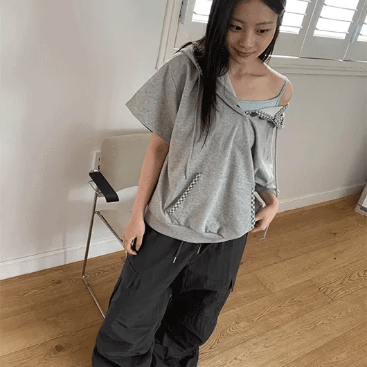 Tsukami Cargo Nylon Parachute Banding Pants