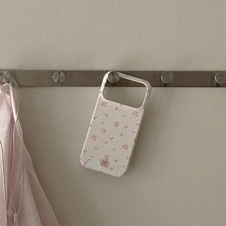 Petite Bloom iPhone 17 Pro Card Holder Hard Case
