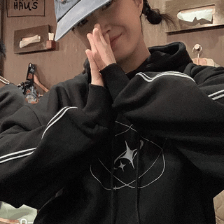 Kelmo Line Brushed Print Hoodie