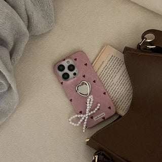 sweet knit love design [hard phone case]