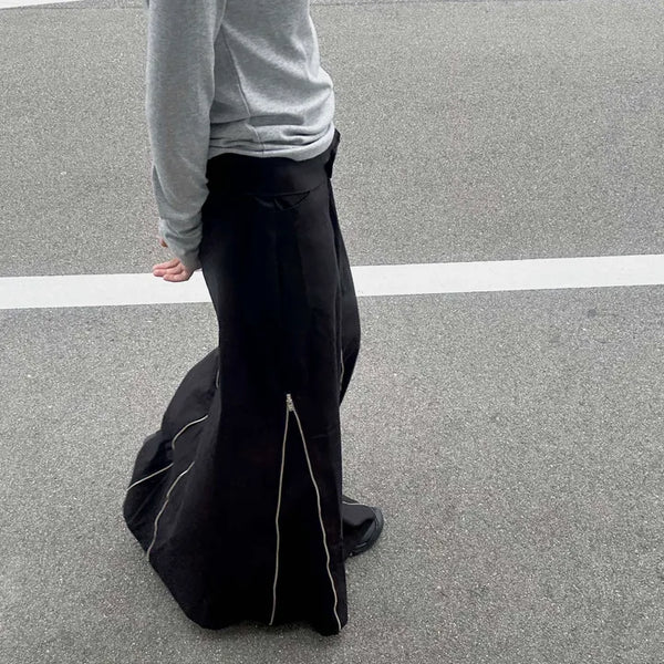 Flatline long skirt