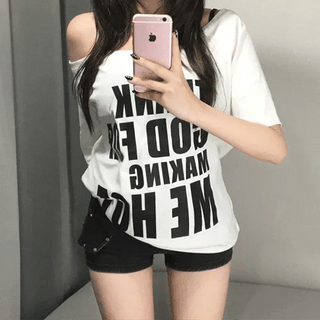 Big Lettering Box T-Shirt