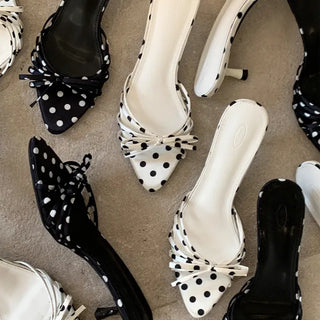 Dot Mule Sandals