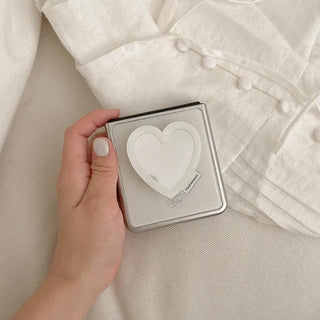 [SET] Mellow Texture Foldable Fold 8 Bumper Case + Mirror Smart Talk (MagSafe Selectable)