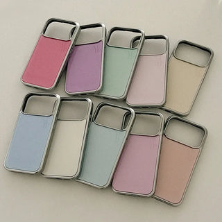 [mm] blossom Plain iPhone 18 Pro Galaxy Epoxy Silver Bumper Case