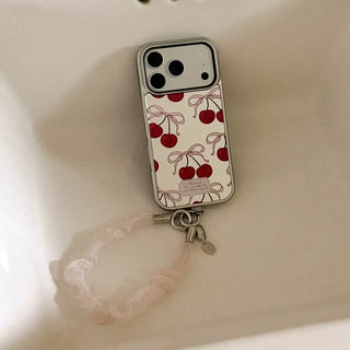 [Avely Exclusive] Mirror Silver Bumper Case + Strap Set