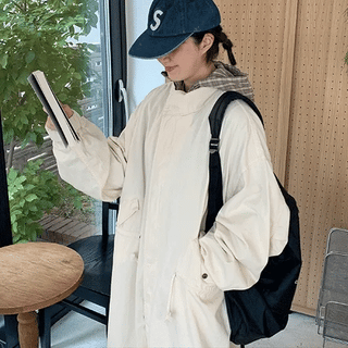 Suichi Long String Cotton Field Jacket