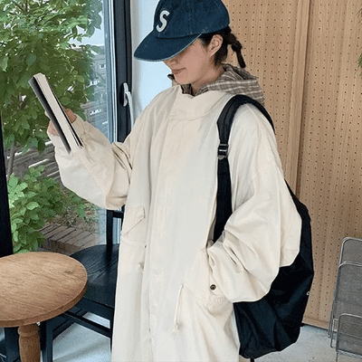 Suichi Long String Cotton Field Jacket