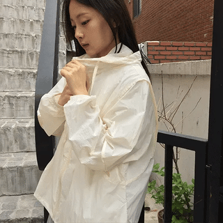 Royuni Hooded Windbreaker Jumper