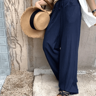 Izumi Summer Stripe Wide Pants