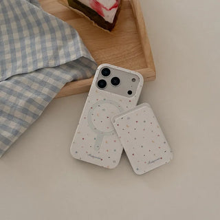 Sparkling Moon MagSafe Card Slot Wallet Pocket Case