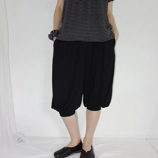 Coated Bermuda Denim