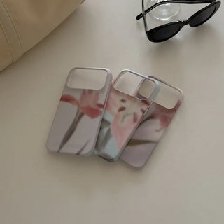 Haze Flower MagSafe Hard Phone Case for iPhone 17 Pro