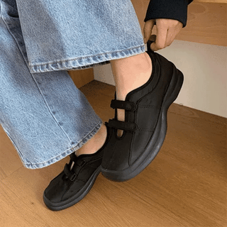 Edition Double Strap Platform Sneakers