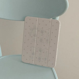 [mm] Rosy Lace iPad Pro Air 13 11 Clear Removable Cover Case