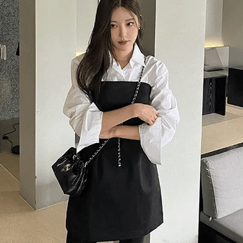 Tube Top Layered Dress / Year-End Look