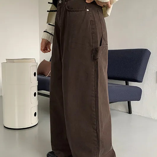 L to the Painter Cotton Wide Pants