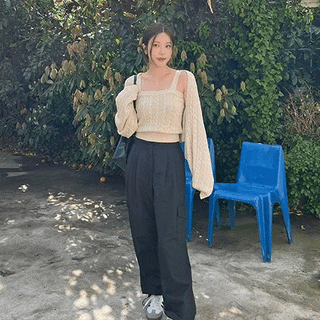 Nylon Stopper Cargo Pants