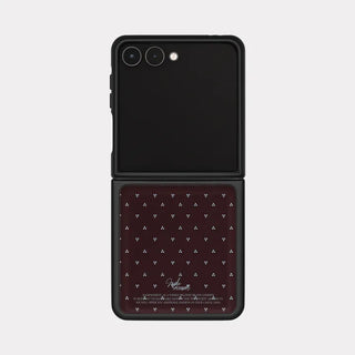 Minimal Dot Galaxy Z-Flip Fold 8 Epoxy Black Bumper Case