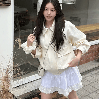 Sika Elastic Lace Skirt / Lining with Undershorts
