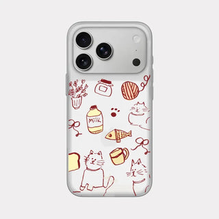 i like cat iPhone 17 Pro Clear Translucent Jelly Case