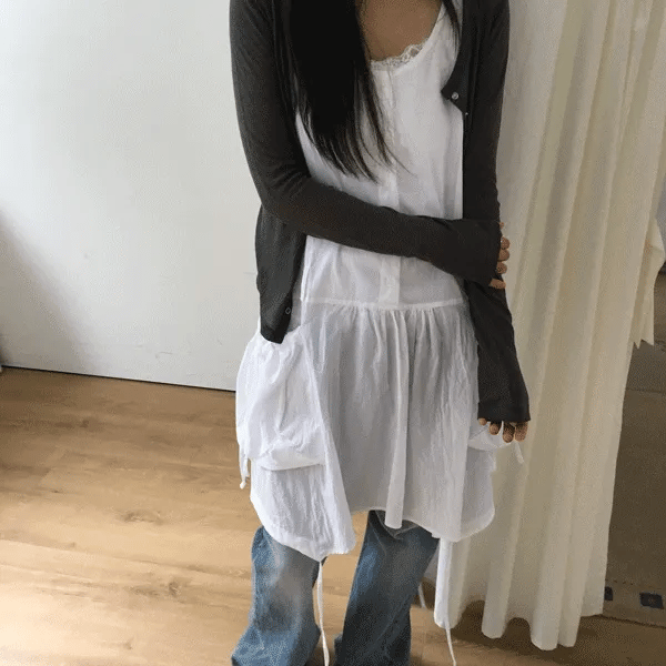 Mewtwo Pocket Sleeveless Dress (2 colors)