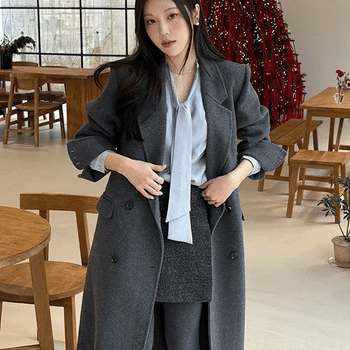 Eden Handmade Belted Long Coat