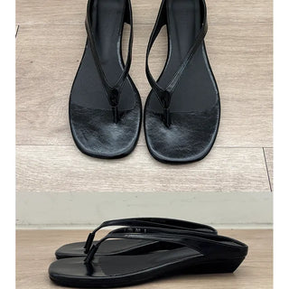 Hudson Satin Flipflops Midi Heels