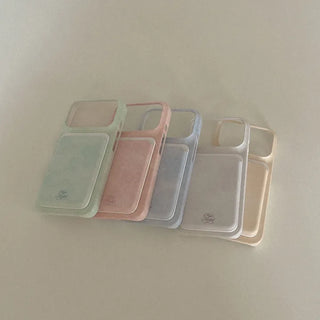 Mellow texture MagSafe card slot wallet pocket case