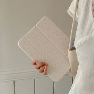 Tiny Berry Pattern iPad Pro Air 13/11 Clear Detachable Cover Case
