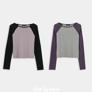 Peyton Color Block Raglan T-shirt