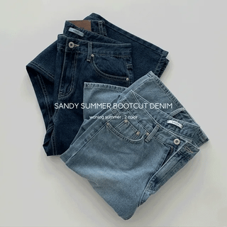 Metaphor Summer Black Bootcut Denim