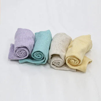 Pastel ribbed socks -