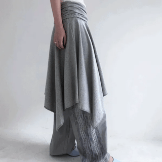Knit Tassel Skirt