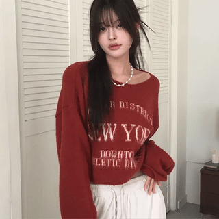 Brush New York Crop Knit