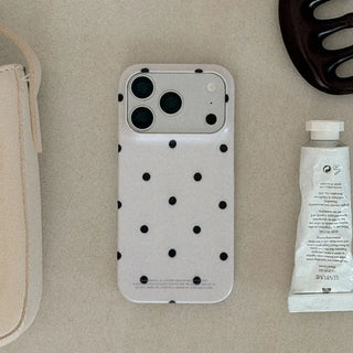 Cotton Dot MagSafe Hard Phone Case for iPhone 17 Pro