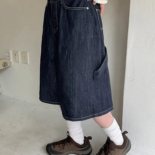 Kuhato Carpenter Denim Bermuda Pants