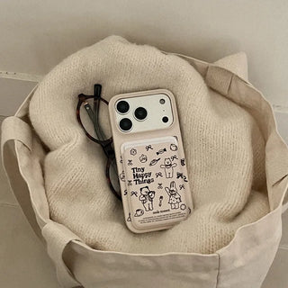 Tiny Happy Things MagSafe Card Slot Wallet Pocket Case