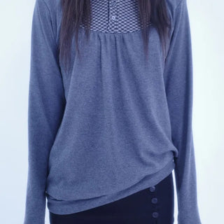Eden check tee