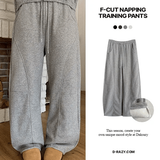 F-cut Fleece-lined Training Pants