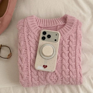 Cozy Sugar Dots iPhone MagSafe Grip Talk Holder Epoxy