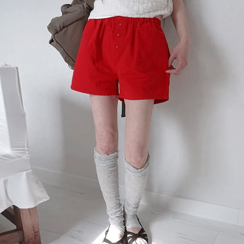Crème Shirred See-through Summer Leg Warmers