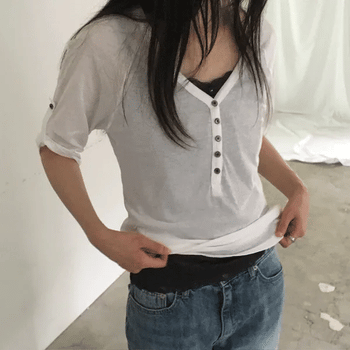Berlin Roll-up Short Sleeve T-shirt (4 colors)