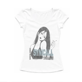 AQUA Vintage V-neck Short Sleeve T-shirt