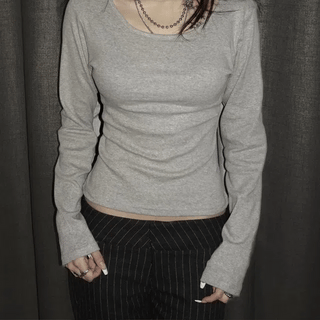 LAYERED Drape Long Sleeve Tee